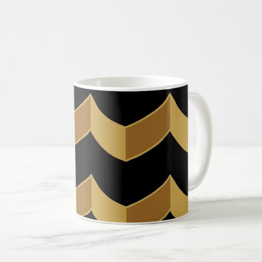 Black Gold Kaffeetasse (VorderseiteRechts)