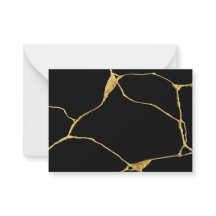 Black Gold Kintsugi Ancient Kintsukuroi