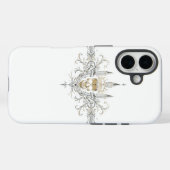 Black & Gold Kollektion Case-Mate iPhone Hülle (Rückseite (Horizontal))