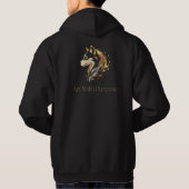 Black & Gold Kollektion Hoodie (Rückseite)