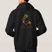 Black & Gold Kollektion Hoodie (Rückseite)