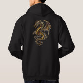 Black & Gold Kollektion Hoodie (Rückseite)