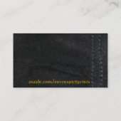 BLACK & GOLD LEAF Visitenkarte (Rückseite)