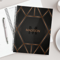 Black Gold Luxury Modern Minimal Abstrakt