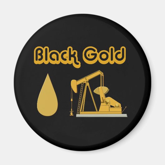 Black Gold Magnet (Vorne)