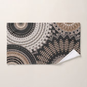 Black Gold Mandalase Badhandtuch Set (Handtuch)