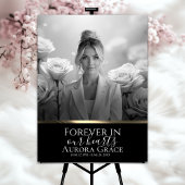 Black Gold Memorial Poster Graustufen