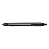 Black Gold Modern Professional Branding pen Kugelschreiber (Rückseite)