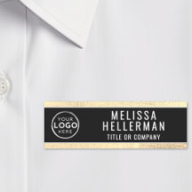Black Gold Modernes Geschäftslogo