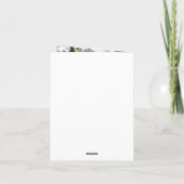 Black Gold Modernes Graduate Foto Ankündigung (Rückseite)