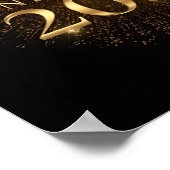 black gold new year poster 2026 (Ecke)