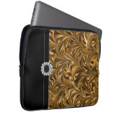 Black Gold Notebook Sleeve (Vorne Rechts)