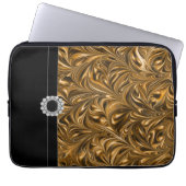 Black Gold Notebook Sleeve (Vorderseite)
