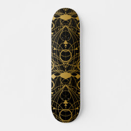 Black Gold Ornamente Skateboard