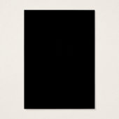 Black Gold Paint Splash Earring Display Card (Rückseite)