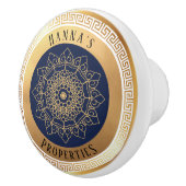 Black Gold Personalisiert Keramikknauf (Rechts)