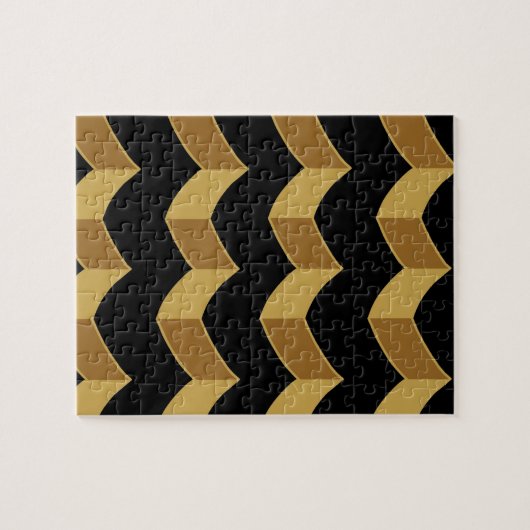 Black Gold Puzzle (Horizontal)