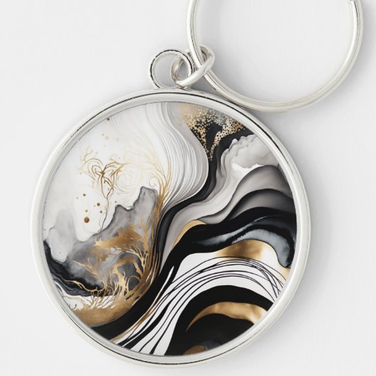 Black Gold Schlüsselanhänger (Vorne)