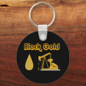 Black Gold Schlüsselanhänger (Vorderseite)