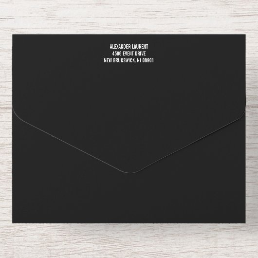 Black Gold String Lights Foto Meilenstein Geburtst All-in-One-Einladung (Rückseite)