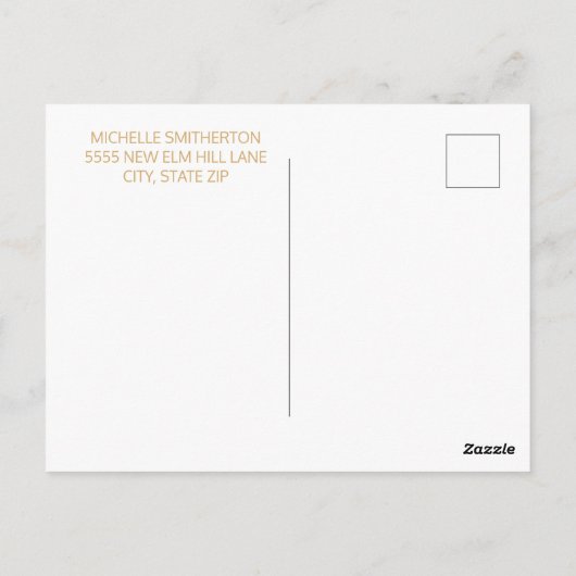 Black Gold String Lights Überraschung 75. Geburtst Postkarte (Rückseite)