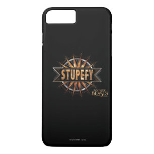 Black & Gold Stupefy Zauber Grafik Case-Mate iPhone Hülle