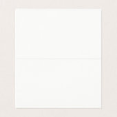 Black Gold Tuxedo Stripe Guest Tischnummer Card (Innenseite Aufgefaltet)