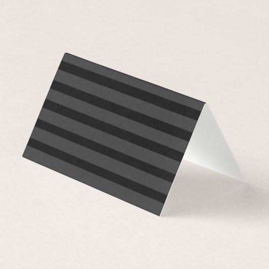 Black Gold Tuxedo Stripe Guest Tischnummer Card (Rückseite)