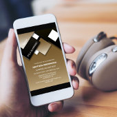 Black Gold Überraschung 55. Geburtstagsparty Einladung