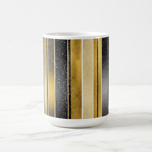 Black Gold Weihnachten La La Pattern#27 ID1009 Kaffeetasse (Mittel)