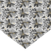 Black Gold Weihnachten Merry Pattern#17 ID1009 Tischdecke (Schrägansicht)