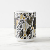 Black Gold Weihnachten Merry Pattern#21 ID1009 Kaffeetasse (Mittel)