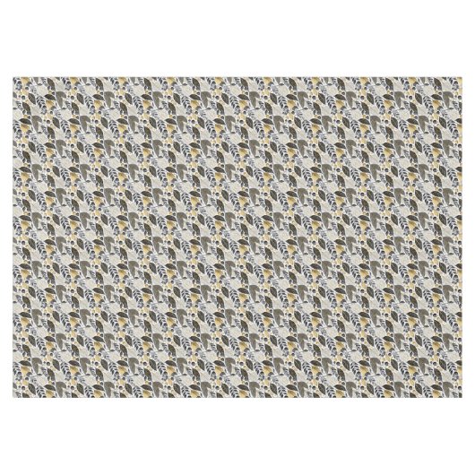 Black Gold Weihnachten Merry Pattern#21 ID1009 Tischdecke (Vorderseite (Horizontal))