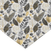 Black Gold Weihnachten Merry Pattern#21 ID1009 Tischdecke (Schrägansicht)