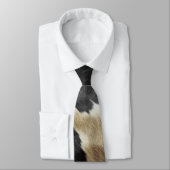 Black Gold Western Cowhide Krawatte (Gebunden)