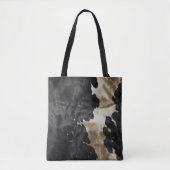 Black Gold Western Cowhide Tasche (Vorderseite)
