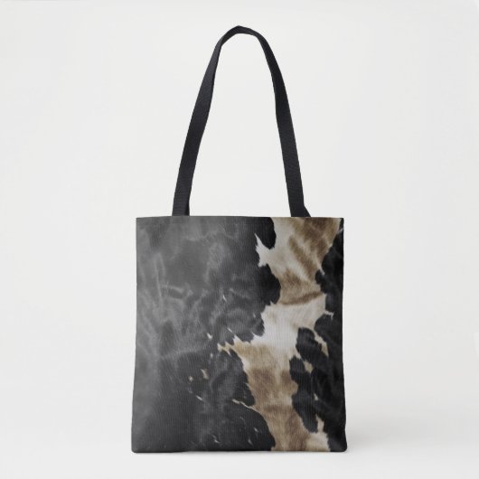 Black Gold Western Cowhide Tasche (Vorderseite)