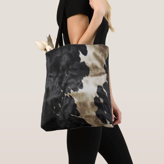 Black Gold Western Cowhide Tasche (Von Nahem)
