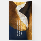 Black Gold Yoga Meditation Instructor Reiki Master Banner (Vertikal)