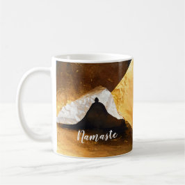 Black Gold Yoga Meditation Instructor Reiki Master Kaffeetasse