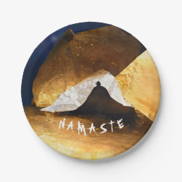 Black Gold Yoga Meditation Instructor Reiki Master Pappteller