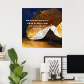 Black Gold Yoga Meditation Instructor Reiki Master Poster (Heimbüro)