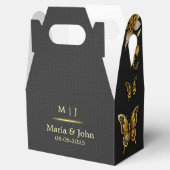 Black Golden Butterfells Gefälligkeitsboxen Geschenkschachtel (Geöffnet)