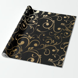 Black Golden Geschenkpapier