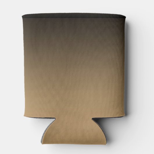 Black Golden Ombre Dosenkühler (Rückseite)