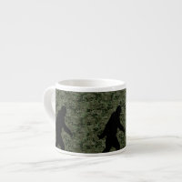 Black Gone Squatchin Woodland Digital Camouflage
