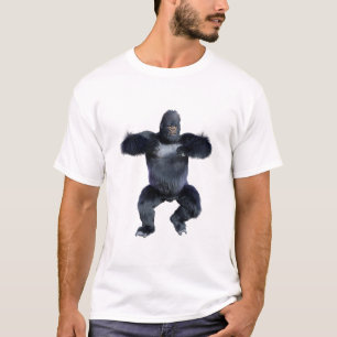 Black Gorilla Ape T-Shirt