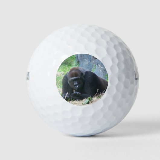 Black Gorilla Golfball (Vorderseite)
