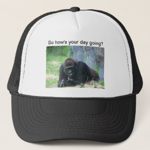 Black Gorilla Truckerkappe