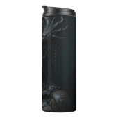 Black Gothic Girl Thermosbecher (Nach rechts gedreht)